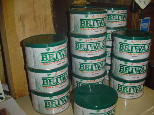 Briwax Ebony Furniture Wax Polish Cleans